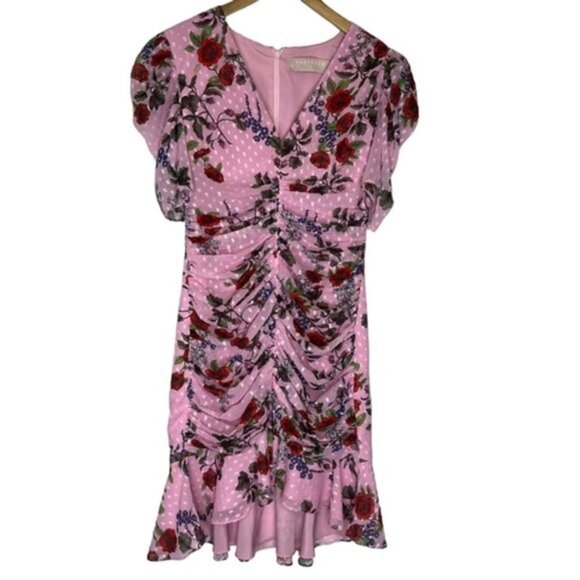 Keepsake Need You‎ Now Ruched Mini Dress Women Size Medium - Picture 3 of 9